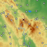 Nearby Forecast Locations - Stronie Śląskie - Carte
