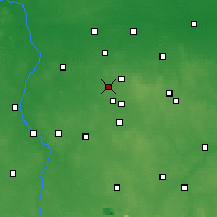 Nearby Forecast Locations - Aleksandrów Łódzki - Carte
