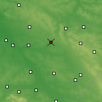 Nearby Forecast Locations - Biłgoraj - Carte