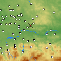Nearby Forecast Locations - Chrzanów - Carte