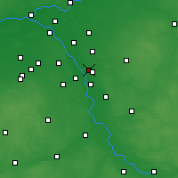 Nearby Forecast Locations - Józefów - Carte