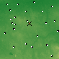 Nearby Forecast Locations - Koluszki - Carte