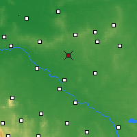 Nearby Forecast Locations - Oleśnica - Carte