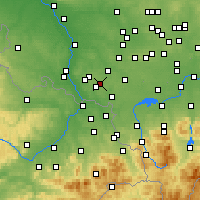 Nearby Forecast Locations - Radlin - Carte