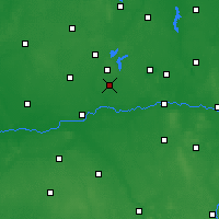 Nearby Forecast Locations - Słupca - Carte