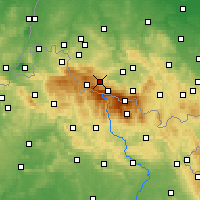 Nearby Forecast Locations - Szklarska Poręba - Carte