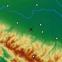 Nearby Forecast Locations - Reggio d’Émilie - Carte