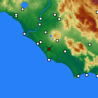 Nearby Forecast Locations - Aprilia - Carte