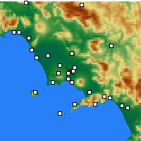 Nearby Forecast Locations - Afragola - Carte