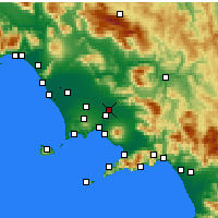 Nearby Forecast Locations - Acerra - Carte