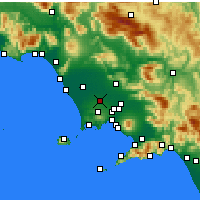 Nearby Forecast Locations - Aversa - Carte