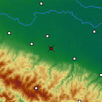 Nearby Forecast Locations - Modène - Carte