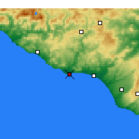 Nearby Forecast Locations - Licata - Carte