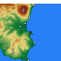 Nearby Forecast Locations - Brucoli - Carte