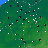Nearby Forecast Locations - Gavere - Carte