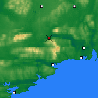 Nearby Forecast Locations - Clonmel - Carte