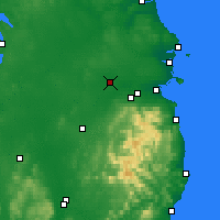 Nearby Forecast Locations - Maynooth - Carte