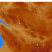Nearby Forecast Locations - Mucur - Carte