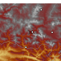 Nearby Forecast Locations - Hakkari - Carte
