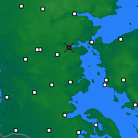 Nearby Forecast Locations - Kolding - Carte