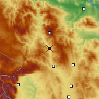 Nearby Forecast Locations - Leposavić - Carte