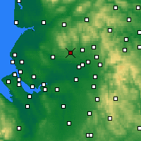 Nearby Forecast Locations - Bolton - Carte
