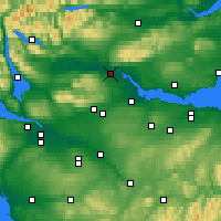 Nearby Forecast Locations - Stirling - Carte