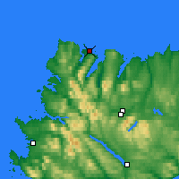 Nearby Forecast Locations - Durness - Carte