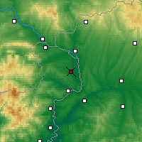 Nearby Forecast Locations - Orestiáda - Carte