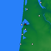 Nearby Forecast Locations - Arcachon - Carte