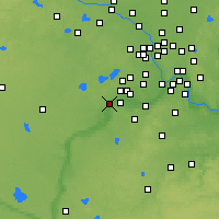 Nearby Forecast Locations - Chaska - Carte