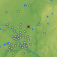 Nearby Forecast Locations - Forest Lake - Carte