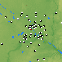 Nearby Forecast Locations - Robbinsdale - Carte