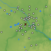 Nearby Forecast Locations - Saint Louis Park - Carte