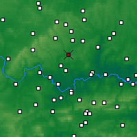 Nearby Forecast Locations - Watford - Carte