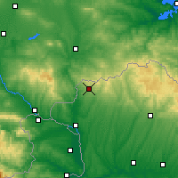 Nearby Forecast Locations - Demirköy - Carte