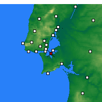 Nearby Forecast Locations - Barreiro - Carte