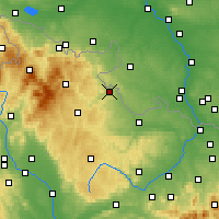 Nearby Forecast Locations - Krnov - Carte