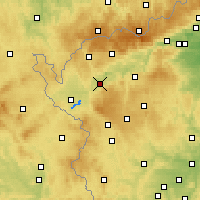 Nearby Forecast Locations - Sokolov - Carte