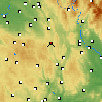 Nearby Forecast Locations - Svitavy - Carte