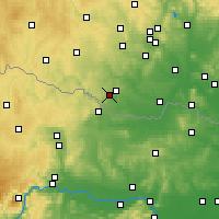 Nearby Forecast Locations - Znaïm - Carte