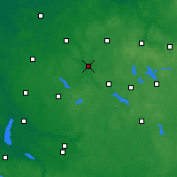 Nearby Forecast Locations - Łobez - Carte