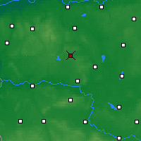 Nearby Forecast Locations - Świebodzin - Carte