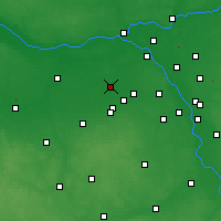 Nearby Forecast Locations - Błonie - Carte