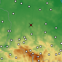 Nearby Forecast Locations - Bolesławiec - Carte