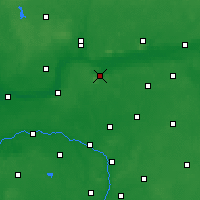 Nearby Forecast Locations - Chodzież - Carte