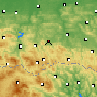Nearby Forecast Locations - Gorlice - Carte
