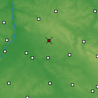 Nearby Forecast Locations - Janów Lubelski - Carte