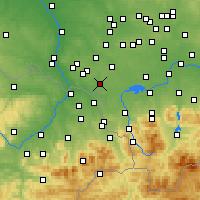 Nearby Forecast Locations - Jastrzębie Zdrój - Carte