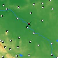 Nearby Forecast Locations - Jelcz-Laskowice - Carte